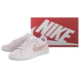 Women Nike Court Royale Casual Shoes Size 8 Barely Rose Pink White 749867 603